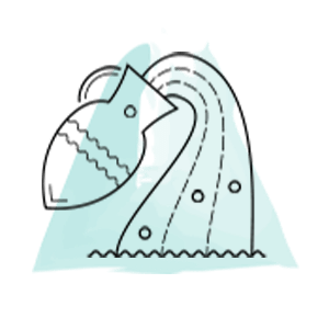Aquarius zodiac sign symbol