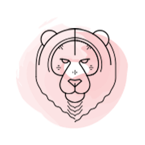 Leo zodiac sign symbol