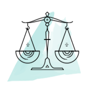 Libra zodiac sign symbol