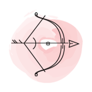 Sagittarius zodiac sign symbol
